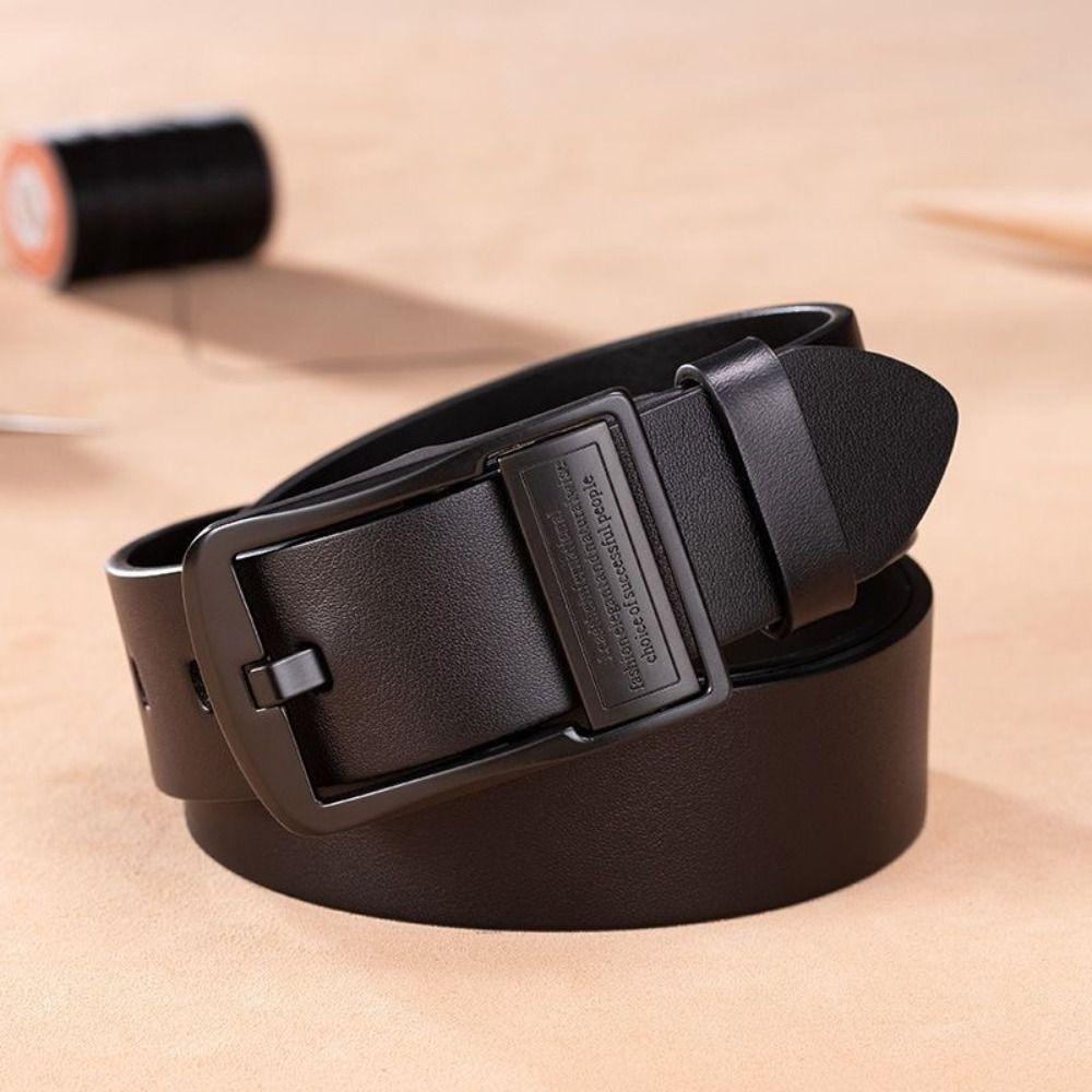 

Casual Pin Buckle Waistband Luxury Design Waist Strap Fashion Trouser Dress Belts Black buckle black belt