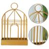 Elegant Metal Birdcage Incenses Coil Stand Forest Camping Incenses Coil Holder for Outdoor Gatherings