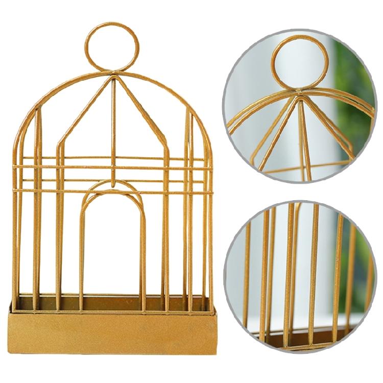 Elegant Metal Birdcage Incenses Coil Stand Forest Camping Incenses Coil Holder for Outdoor Gatherings