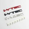 3D Metal  Letters I VTEC Logo Rear Trunk Tailgate Emblem Badge Sticker For Honda Civic Accord City Jazz CRV Insight Decals