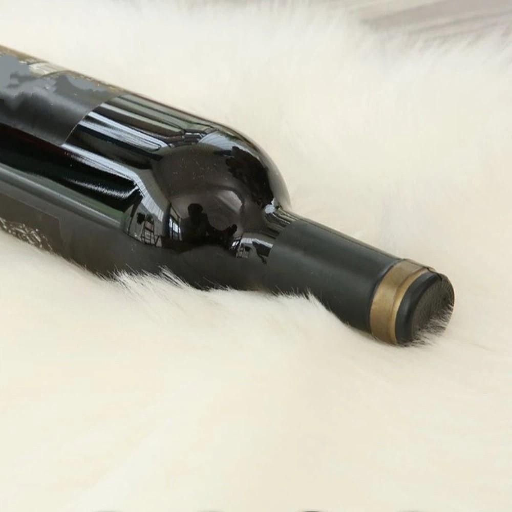 Table Cover Soft Fluffy Carpet Shaggy Simple Faux Fur Rug Fluffy Surface Sheepskin Rug Bedroom Decor