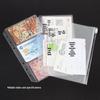 Clear PVC Bag for A6 Planners, A5 Storage, B5 Loose-leaf, Document & Card Holder