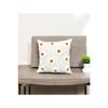(2 Pieces) Daisy Pattern Linen Fabric Punch Throw Pillow Cover (punch)