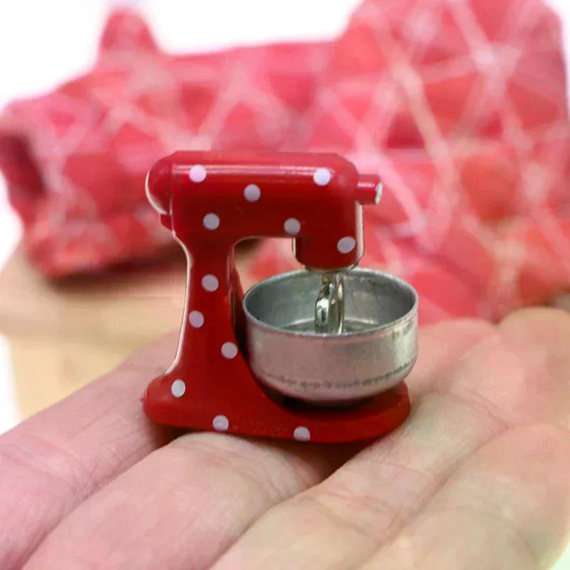 1:12 Dollhouse Miniature Simulation Red Furniture Model Decoration Toy Doll Accessories Decorative Props DIY Craft