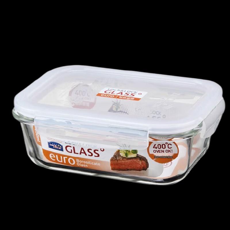 LocknLock Glass Heat-Resistant Food Storage Container