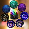 LijiuHong Voice-Activated LED Crystal Magic Ball Light