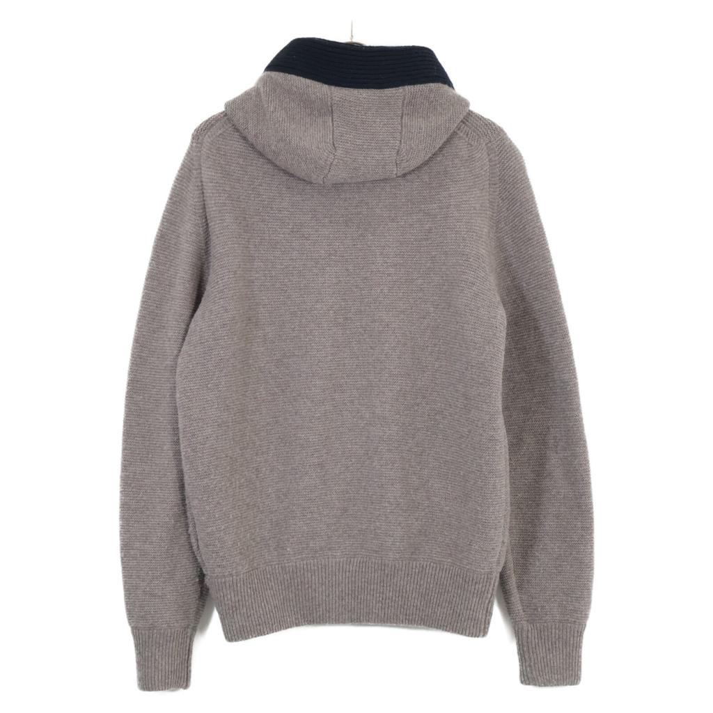 MONCLER MAGLIONE TORICOT CARDIGAN Maglione knit zip-up cardigan Jacket L grayUsed