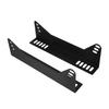 2Pcs Universal Racing Seat Brackets Adjustable Side Mount Bucket Seat Base Mounts Brackets for Racing Car Upgrades