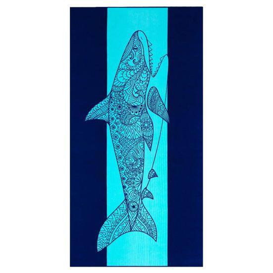 Microfiber Beach Towel Double-Sided Super Soft Highly Absorbent Fast Dry Oversized Print Swimming Pool Bath Towel