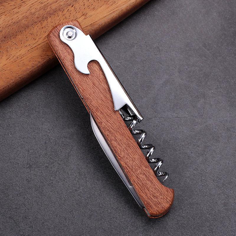 Otvírák na láhve Pivní ovladač na víno Odvíčkování na víno Otvírák na láhve Kreativní otvírák na víno pro domácnost Multifunkční otvírák na konzervy nůž