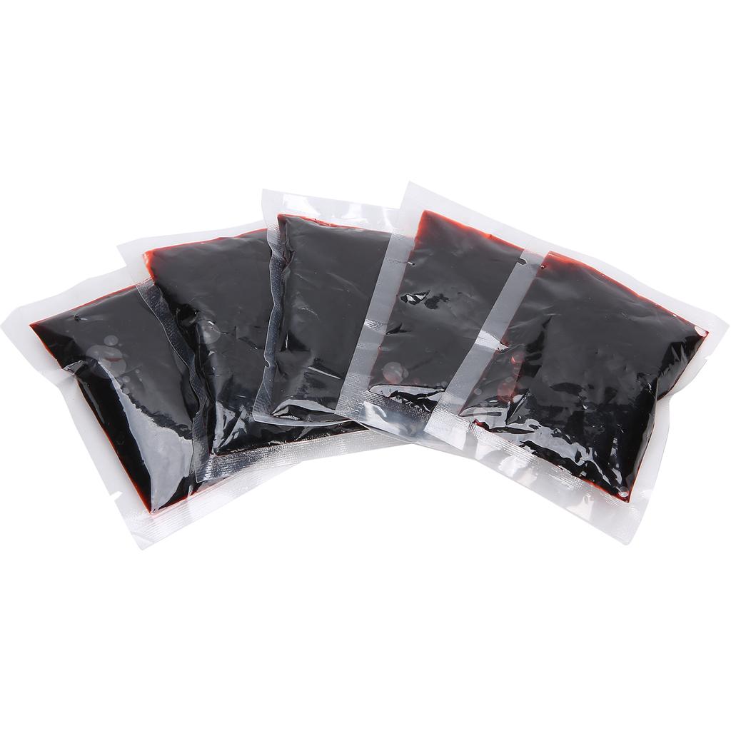 5pcs 20ml Halloween Blood Bag Costume Party Fake Blood Cosplay Props Party Decoration