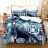KonoSuba 3D Kawaii Cartoon Anime Duvet Cover Set for Adults Boys Bedroom 2 Person 3 Piece Bedding Set  Duvet Cover Bed Set