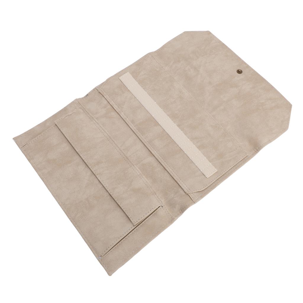 Knitting Needle Storage Bag PU 13in Knitting Needle Case for Home Travel Cafe