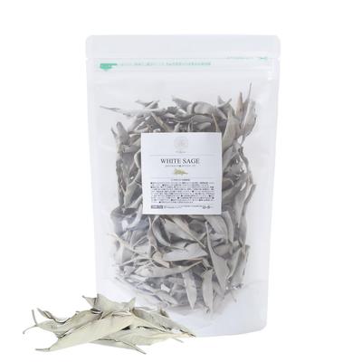 Feuilles de purification de sauge blanche, sans pesticides, 100% naturelles, cultivées en Californie, feuilles uniquement, 50g [clip inclus, purifiées] | Enkuan