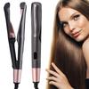Portable  2 in 1 Hair Straightening and Curling Iron Lcd Ceramic Hair Curler and Straightener Magic Hair Curler