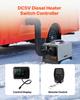 Controller Riscaldatore d'Aria Diesel, Interruttore Termostato Controller Universale Riscaldatore d'Aria Diesel DC5V, Controller Riscaldatori di Parcheggio con Display LCD e Telecomando