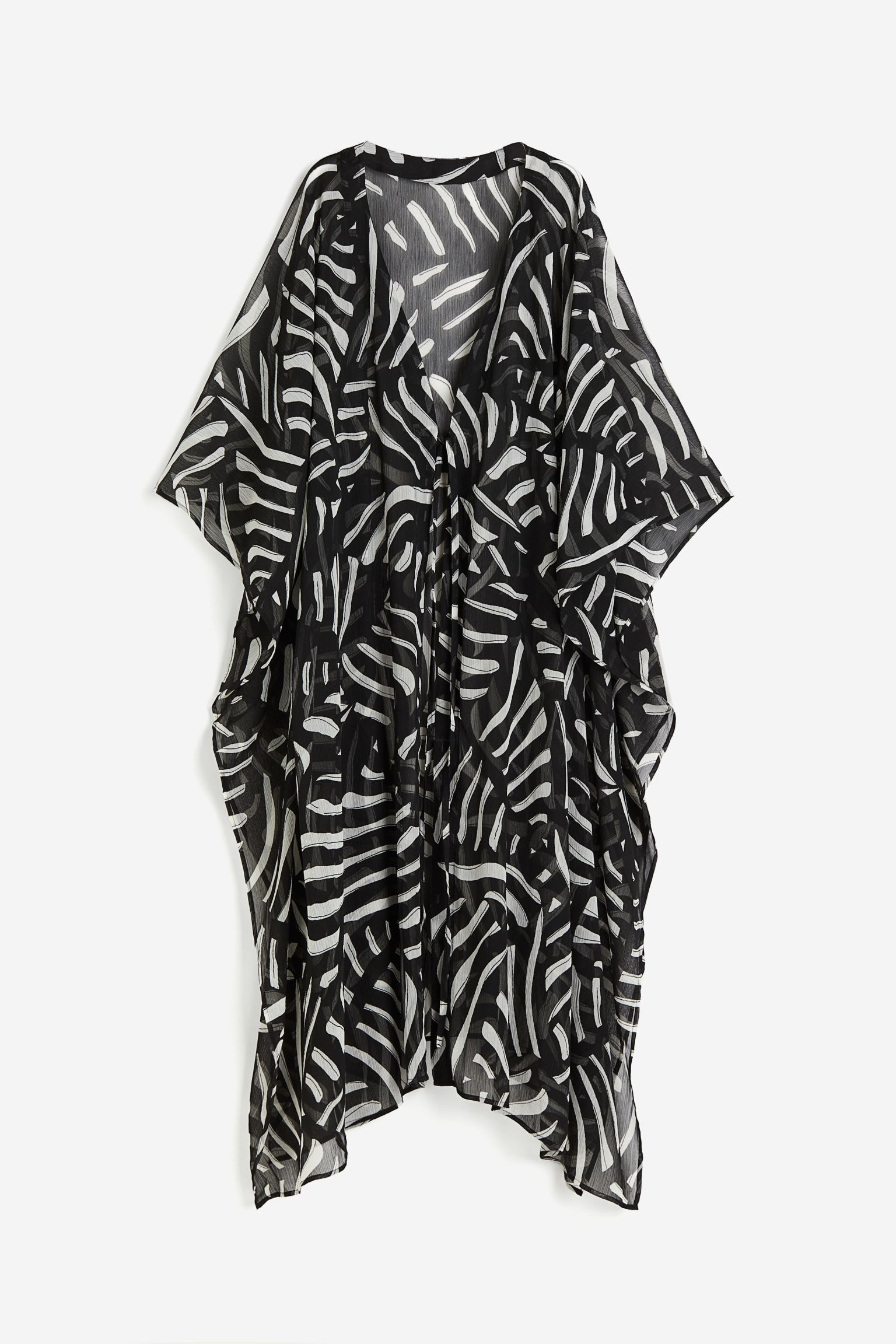 

Шифоновый пляжный кафтан