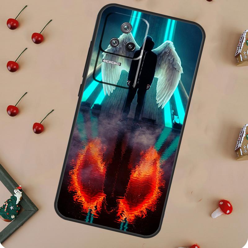 Devil Angel Case For Xiaomi 17 Pro Max 15 14 Ultra 13T 14T 15T Pro POCO F8 F7 F5 F6 X3 X5 X6 X7 Pro Cover