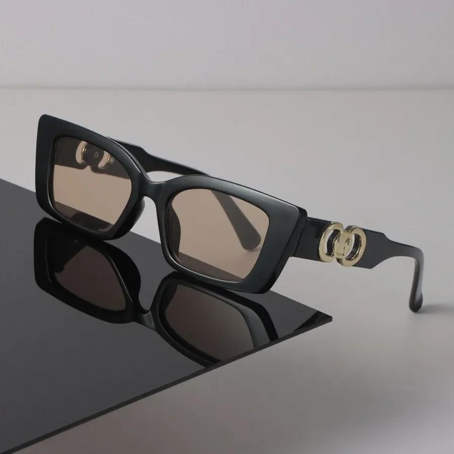 

Sexy Square Sunglasses Women Men Black Sun Glasses Cool Designer Eyewear Luxury Colorful Mirror Cat Eye Brand Other
