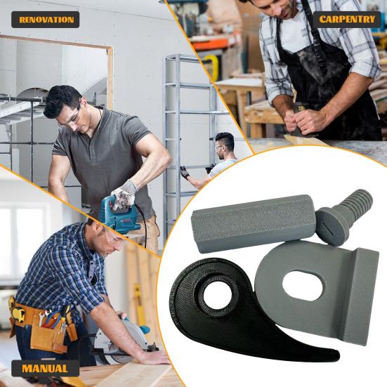 Bench Dog Blade Fixing Tool Heavy Duty Adjustable Clamping 3D Printed PLA Bench Vice Blade Fast Changing Woodworking Tool