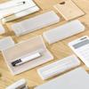 Stationery Box Simple Plastic Pen Storage Case Practical Large Capacity Pen Holder Multifunctional Translucent