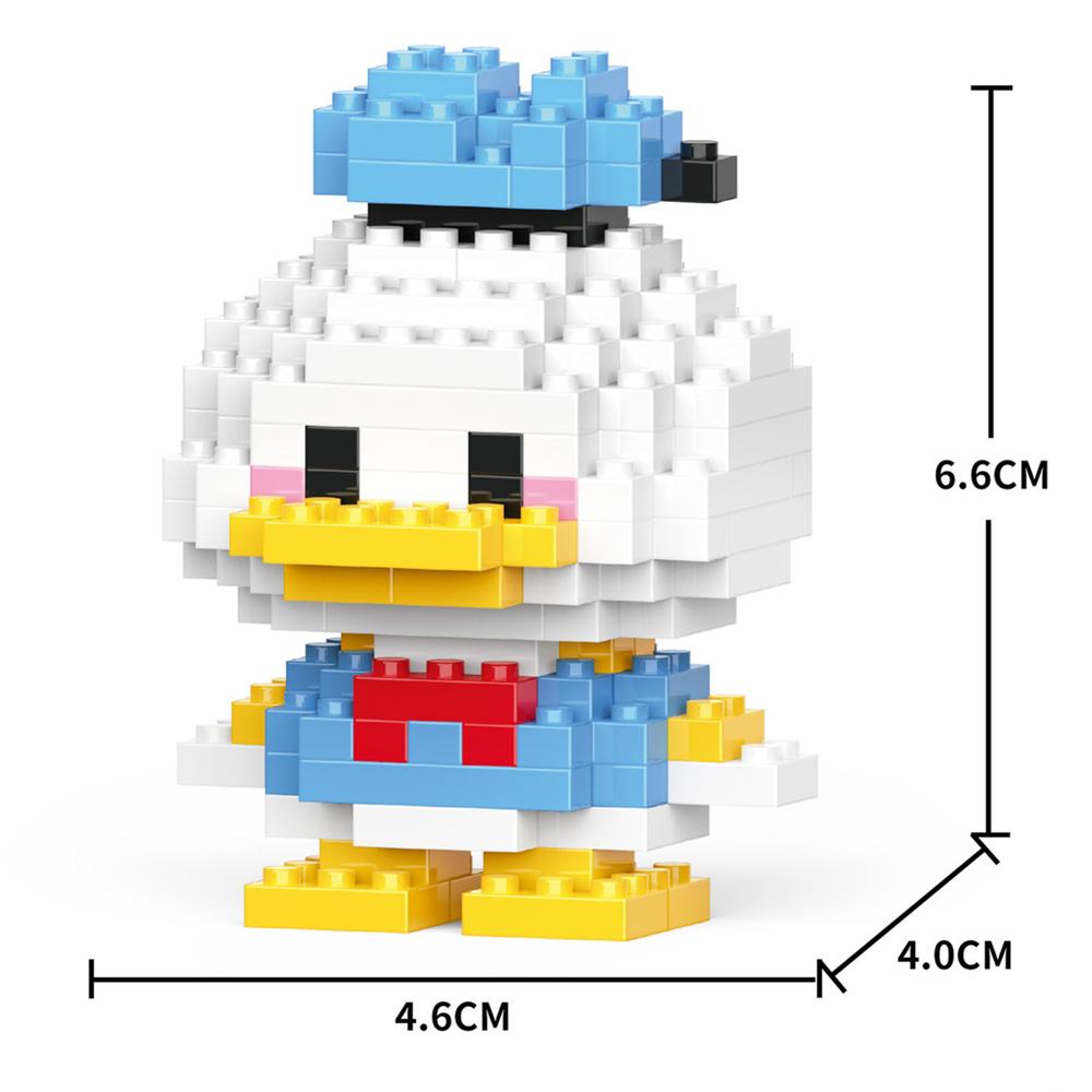 Cartoon Anime  Blocks Kuromi My Melody Cinnamoroll Mouse Building Blocks Doll Toy Kids Birthday Gift