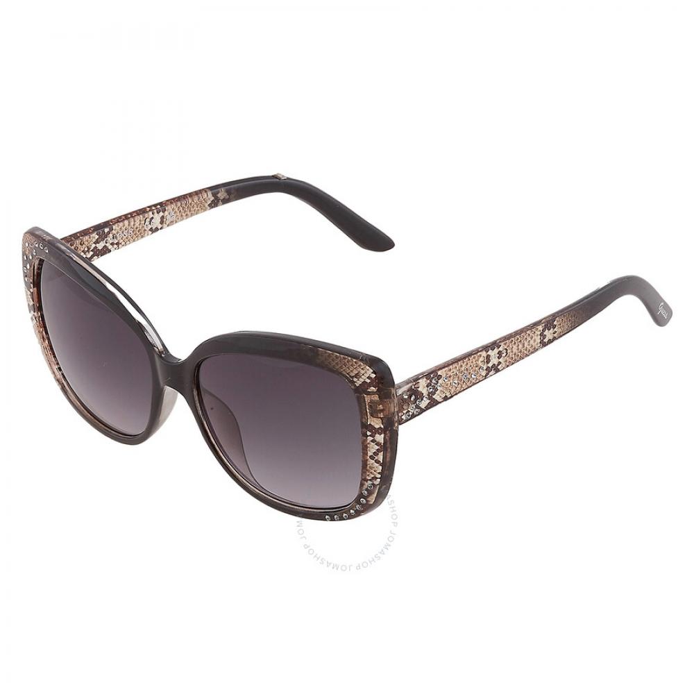 Guess Factory Smoke Gradient Butterfly Ladies Sunglasses Gf0383 05b 57