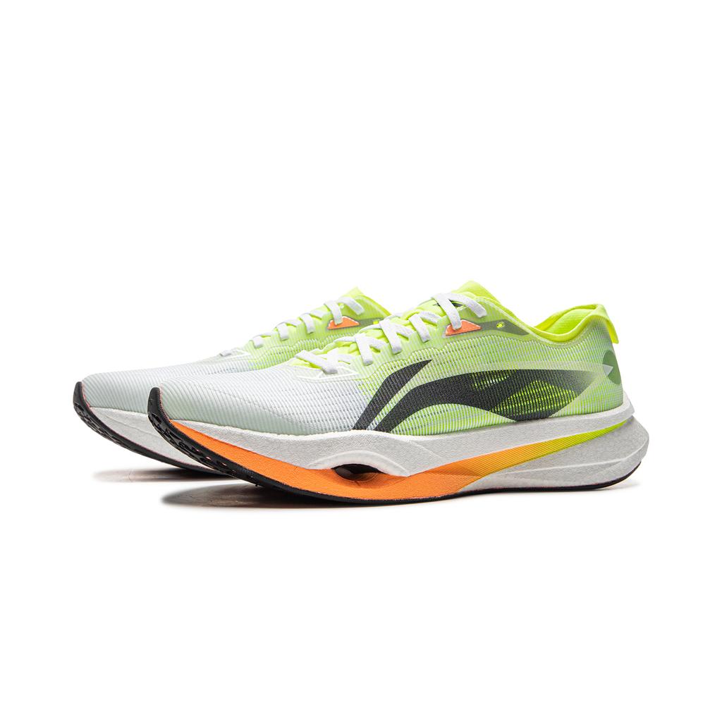 Li Ning Wind Chaser Pro Running Shoes Unisex Low Top White Yellow Green ARPV017-7