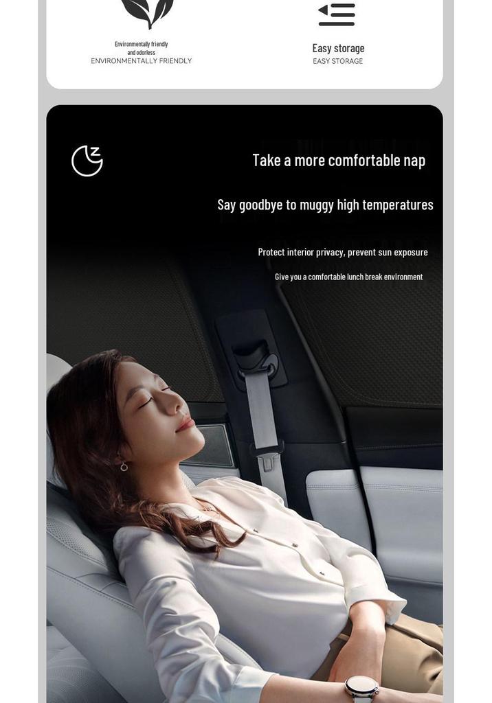 Full Coverage Sun Shade for BYD Models - Privacy & Heat Protection