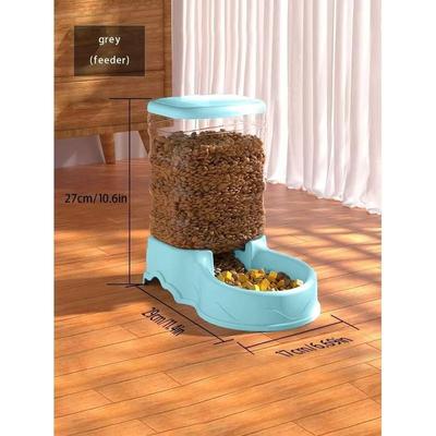Cats Drinking Water Automatic Device for Dogs, Device for Dog Food, Small Gravity Auto Feeder for Cats/Dogs