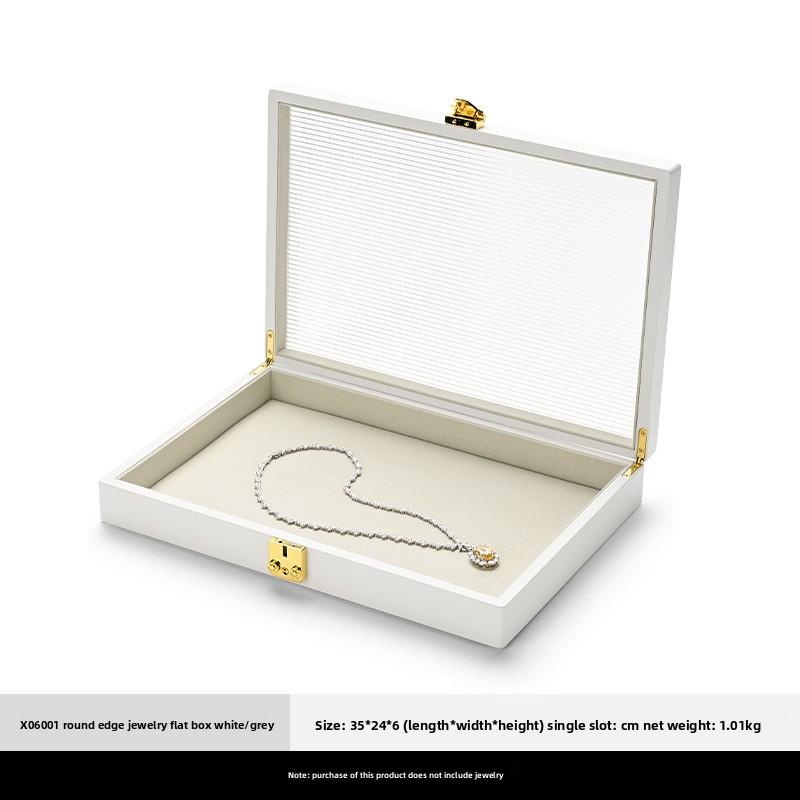 

High-Grade PU Leather Jewelry Box for Earrings, Bracelets, Necklaces & Rings, Luxury Storage & Display Case