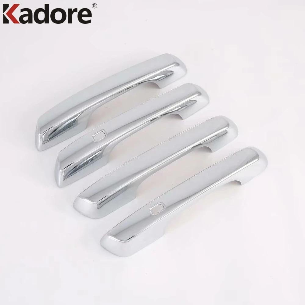 For Hyundai Venue      2024 Carbon Fiber Side Door Handle Cover Trim Decoration Overlay Car Accessories