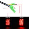1Pcs Smoke Lens LED Tail Light Brake Lamp For Yamaha Wolverine Viking Bruin ATV