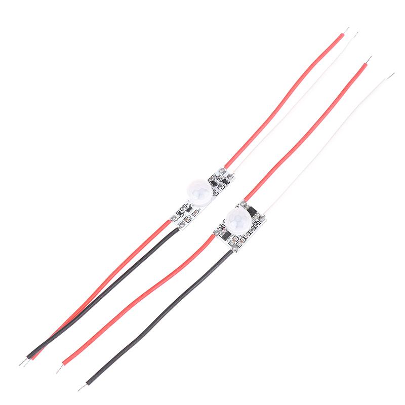 1 Stück PIR Infrarot Bewegungsmelder Schalter 5V-24V PIR Bewegungssensor DC Bewegungsmelder Timer Automatisch Ein Aus Für LED Streifen