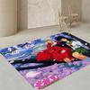 Japanese Anime Inuyasha Kitchen Mat Cheaper Anti-slip Modern Living Room Balcony Printed Modern Home Decor