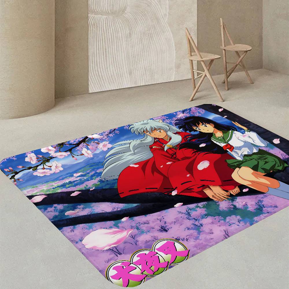 Japanese Anime Inuyasha Kitchen Mat Cheaper Anti-slip Modern Living Room Balcony Printed Modern Home Decor