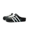 Adidas Closed Toe Slippers Unisex Black White Blue GZ5886(Team186-)