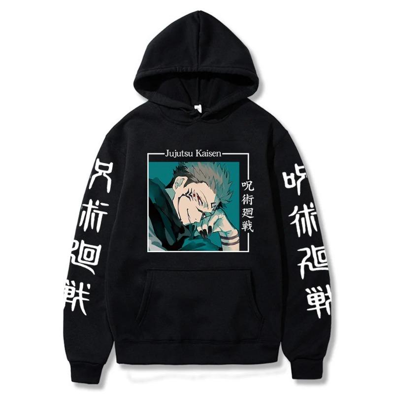 3D Anime Clothes Satoru Gojo Print Hooded Men Women Hoodies Prevalent Streetwear Harajuku Manga Unisex Sweatshirt Men's clothing