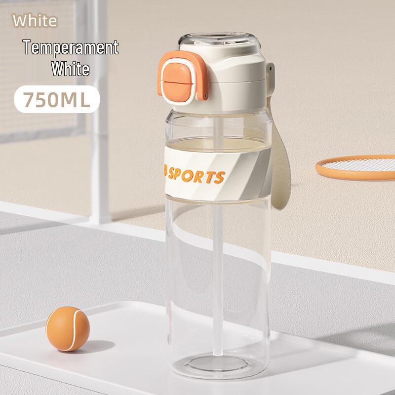 Hengming Taihe Dual-Drink Sports Water Bottle with Straw