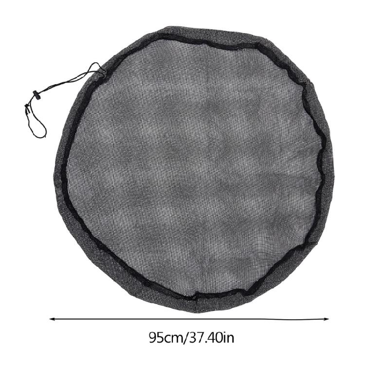 Rain Bucket Netting Screen Mesh Covers for Preventing Fallens Leaf Debris