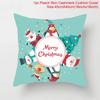 Merry Christmas Cushion Cover Christmas Decorations for Home 2025 Cristmas Ornament Noel Xmas Decor Navidad Happy New Year Gifts