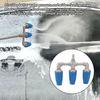 Trojitá Turbo Tryska 1/4 palce Rychlospojka 4000PSI Rotující Tryska Tlakové Myčky pro Čištění Zahrady Auta Cesty