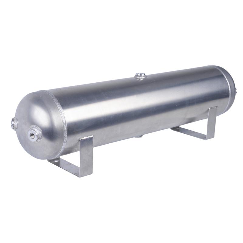 5 Gallon Aluminum 6pcs 1/4 NPT Holes Air Cylinder Air Tank Pneumatic Air Suspension System Tunning Vehicle Parts