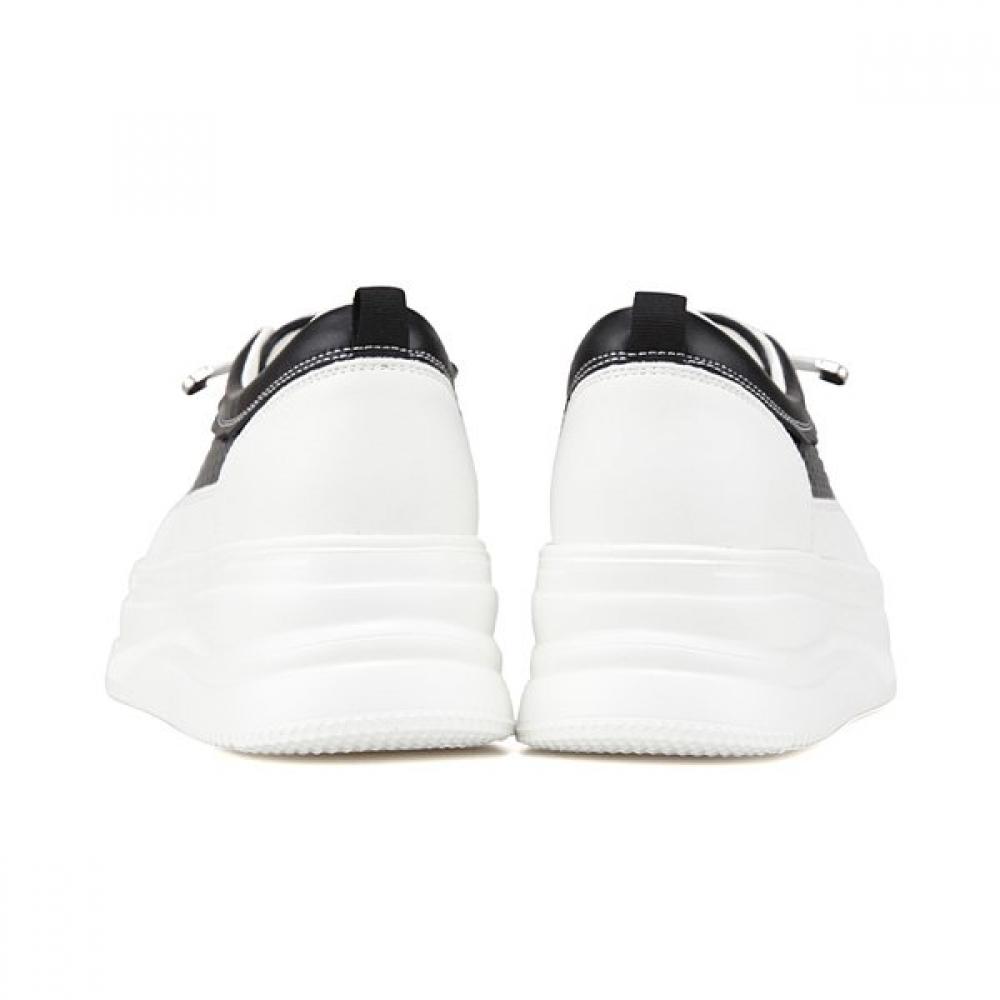 Barbara Leather Casual Height Increasing Sneakers 5.5cm Bbj176bk