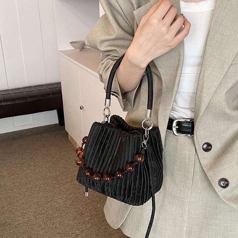 IELGY женская универсальная сумка-мессенджер со складками — фото 5