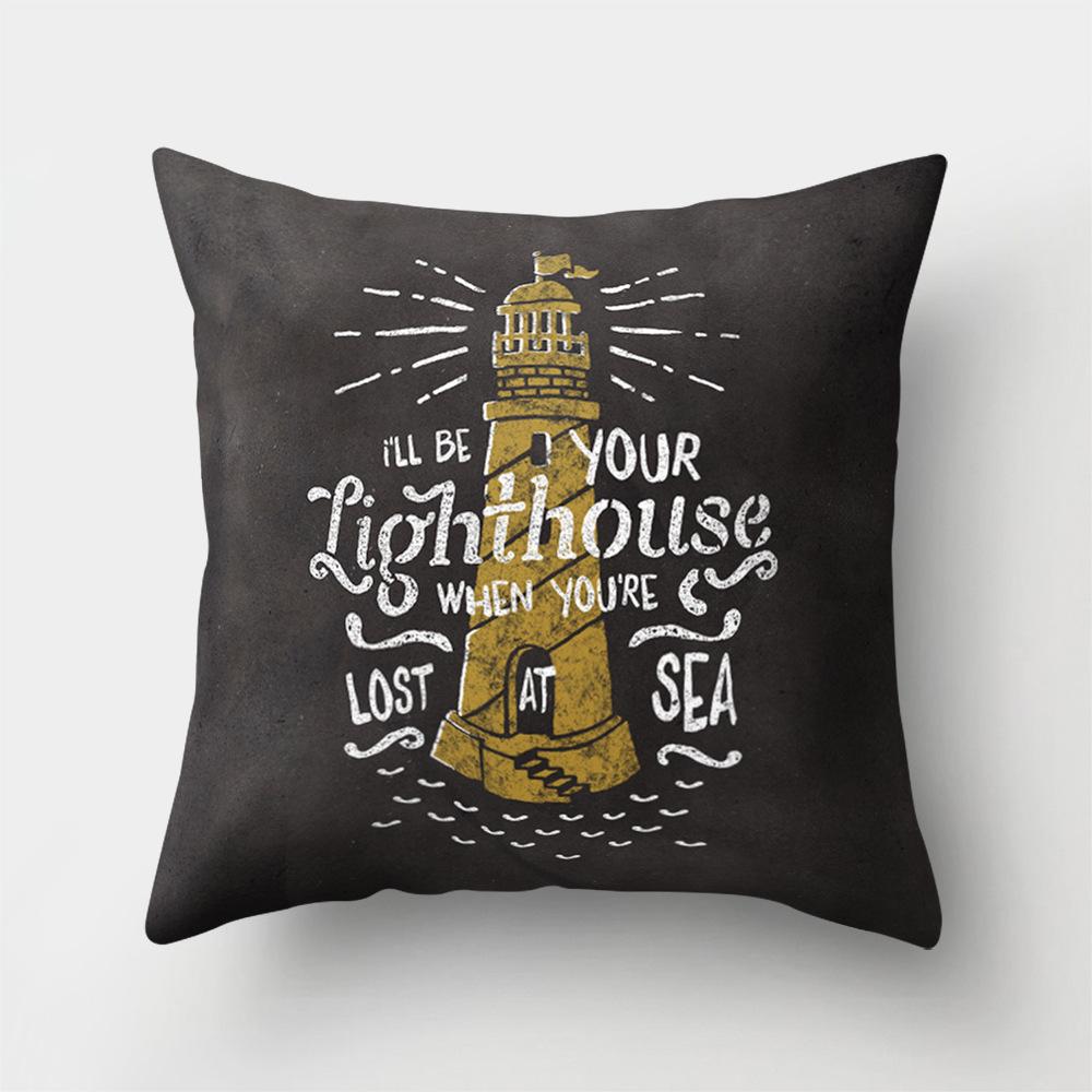 Office Pillow Creative Home Sofa Pillow Case Yiwu Pillow Cartoon Pattern