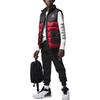 Jordan Gilet Imbottito Trapuntato Collo Alto Cerniera Logo del Marchio Tasca Gilet Senza Maniche Color Block Stile Bambino Gilet Bambino 95B662-R78