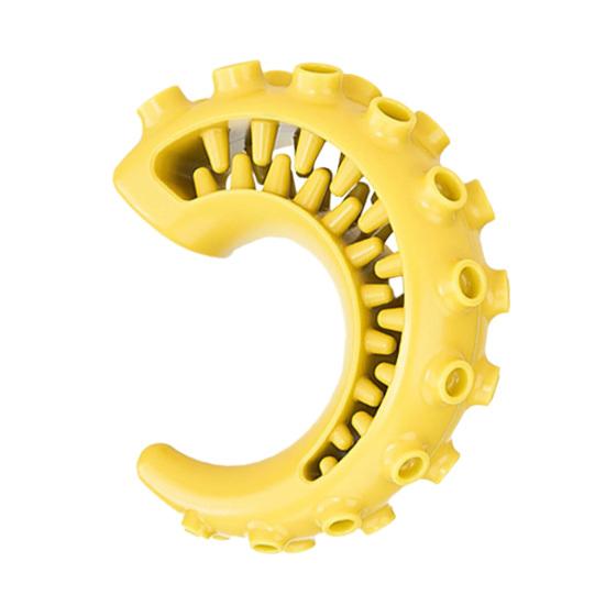 Dog Treat Dispenser Toy Interactive Dog Chew Toy Slow Feeding Puzzle Toy for Large And Small Dogs Teeth Cleaning