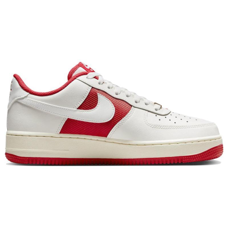 Nike Air Force 1 Low '07 LV8 Athletic Department Sail University Red Sneakers FN7439-133