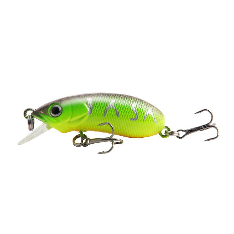 Lebensechter Angelköder Minnow 50cc 5,3cm/7,8g Falscher Köder Bunte Köder Fischereimaterial